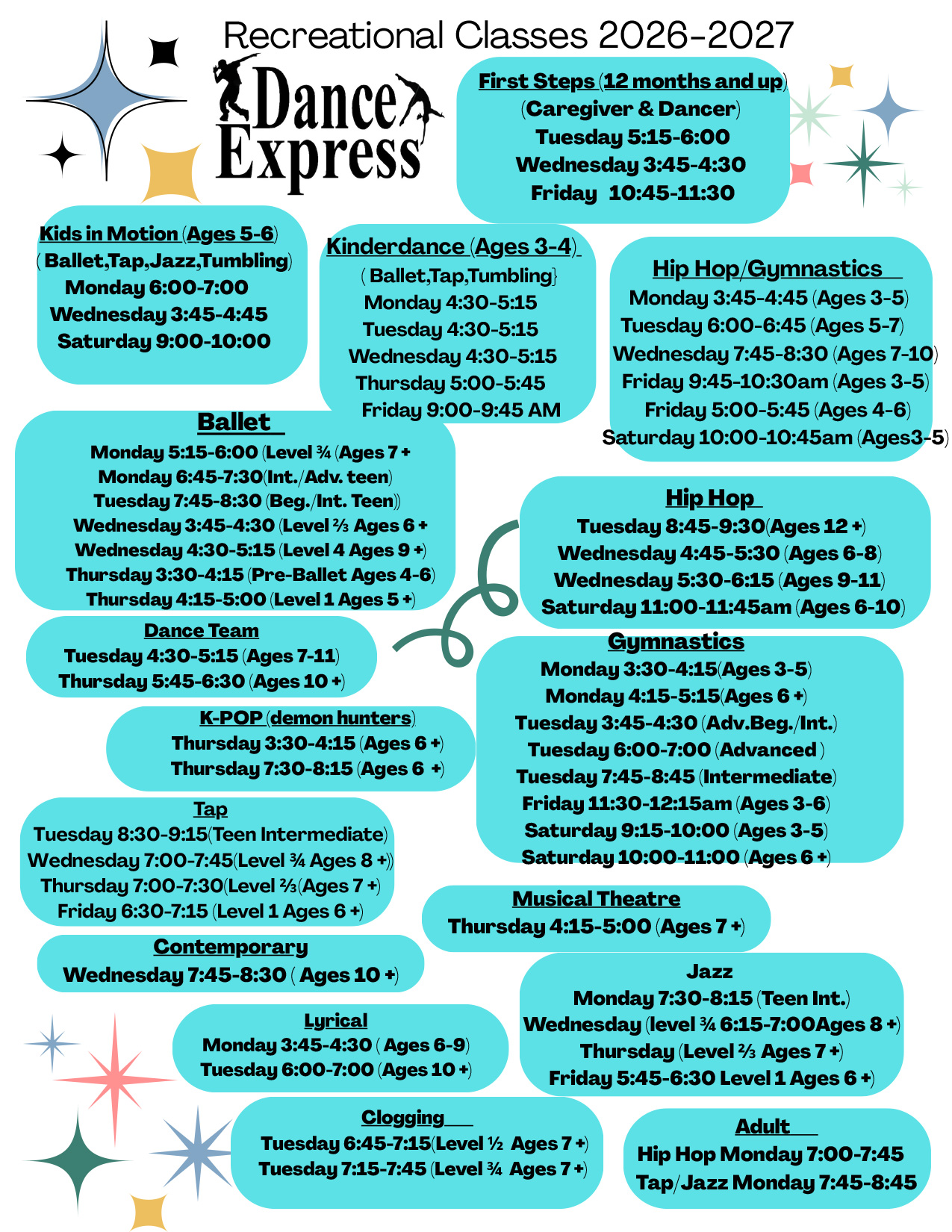 Dance Express Classes